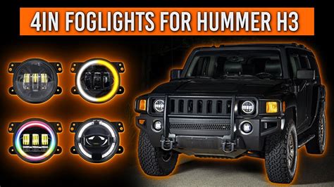 How To Install In Led Foglights On A Hummer H Youtube