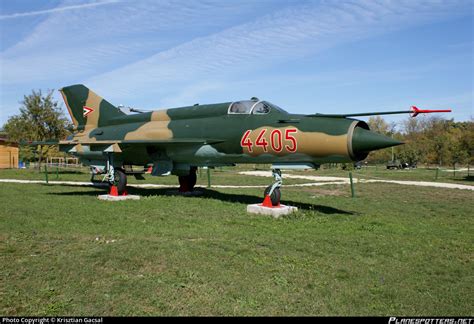 4405 Hungarian Air Force Mikoyan Gurevich Mig 21MFN Photo By Krisztian