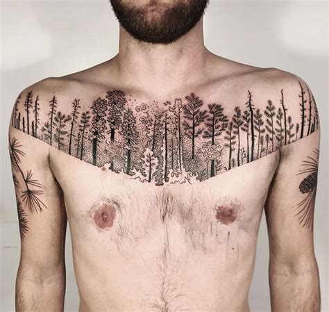 40 Incredible Chest Tattoo Ideas You Re Sure To Find Unique One To