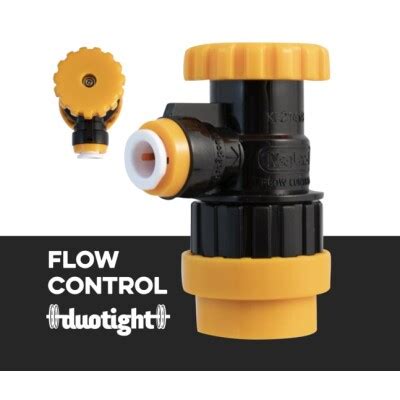 Duotight Flow Control Ball Lock Disconnect Black Liquid Mm Likor