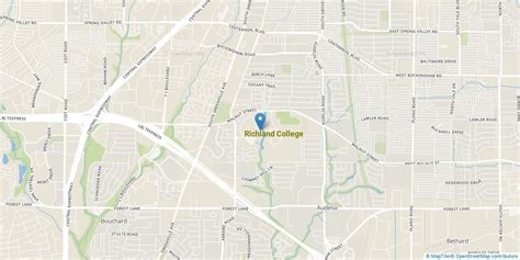 Richland Community College Campus Map - Map