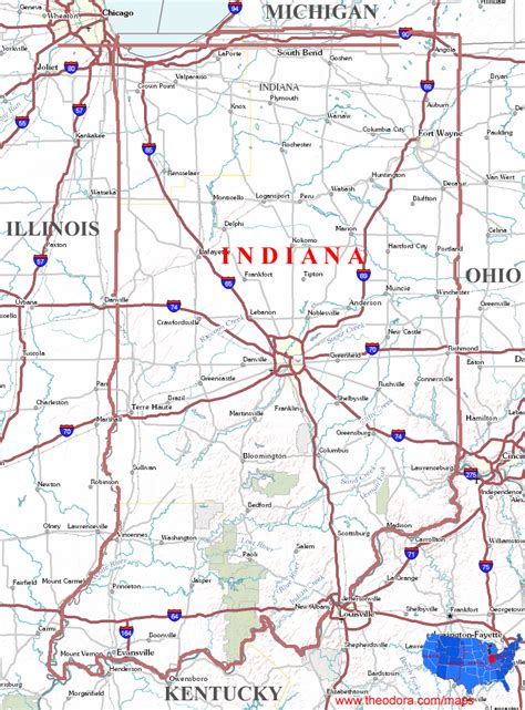 Indiana Maps