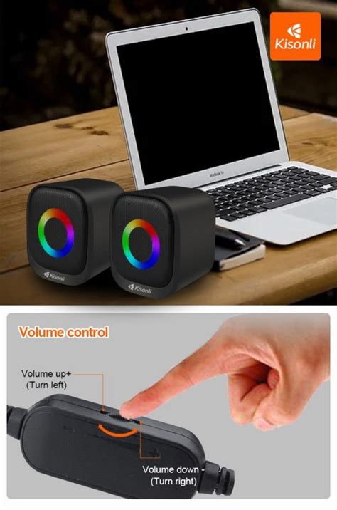 Kisonli X Usb Multimedia Speaker Rgb Light Ido Lk