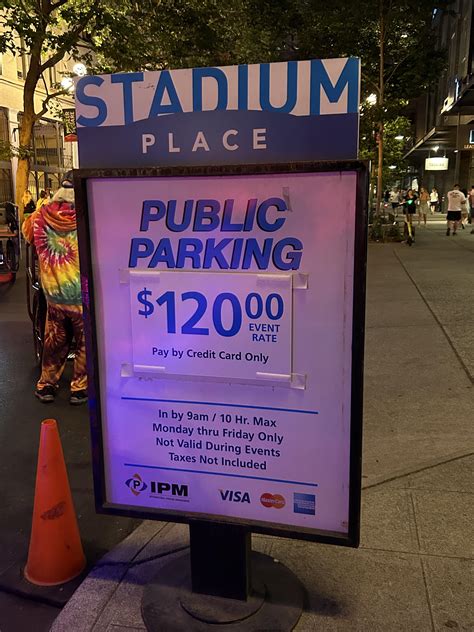 Parking Near Lumen Field : r/Seattle