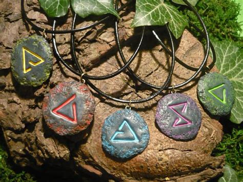 The Witcher Handmade Sign Amulet Quen Igni Aard Yrden Axii The