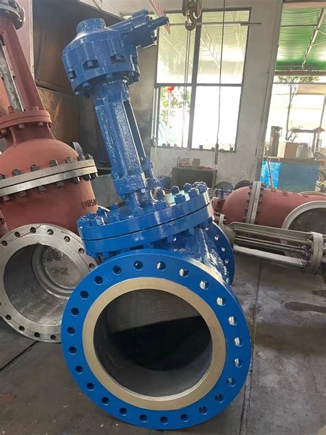 Lcb Flanged Type Rising Stem Gate Valve Dn Class China Manual