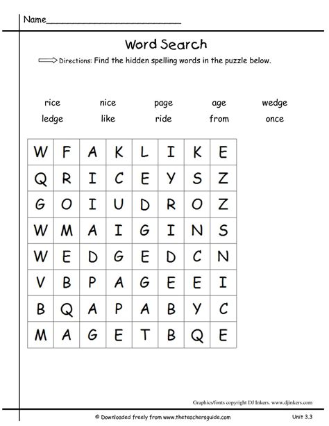 English For St Graders Worksheets