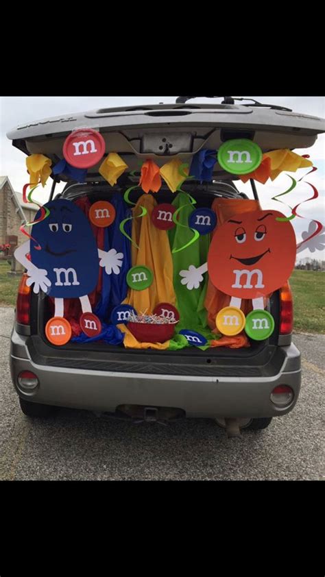 M Ms Trunk Or Treat Trunk Or Treat Halloween Car Decorations Truck