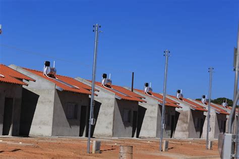 Visita Do Governador Ao Canteiro De Obras Do Residencial Do Cerrado Iii