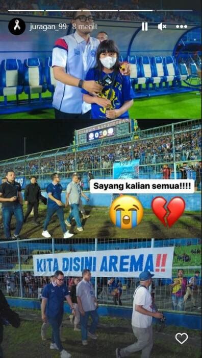 Tragedi Maut Kanjuruhan Bos Arema Juragan Posting Pita Duka Cita