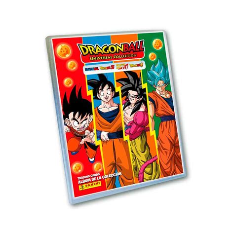 Archivador 10 Sobres 80 Cards Dragon Ball Universal Collection