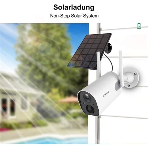 Panneau solaire pour caméra de surveillance IP Panneau solaire pour