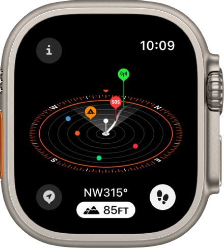 View And Add Compass Waypoints On Apple Watch Ultra Apple Support In