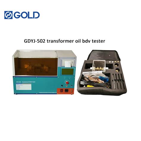 100kv Transformer Oil Bdv Tester Breakdown Voltage Test Machine With