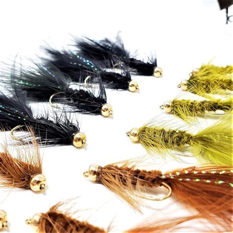 buy woolly bugger trout fly fishing streamer assortment