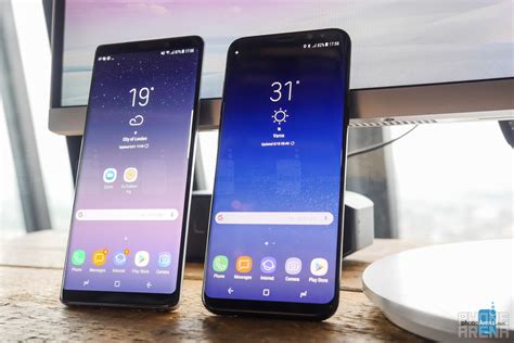 Samsung Galaxy Note 8 Vs Galaxy S8 Phonearena