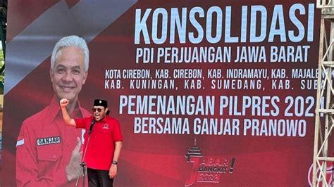 Ono Surono Bakar Semangat Kader Pdip Bangun Posko Gotong Royong Dan