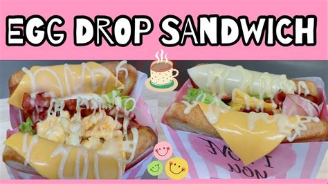 Egg Drop Sandwich Eggdropsandwich Koreanstreetfood Marivicespiritu Youtube