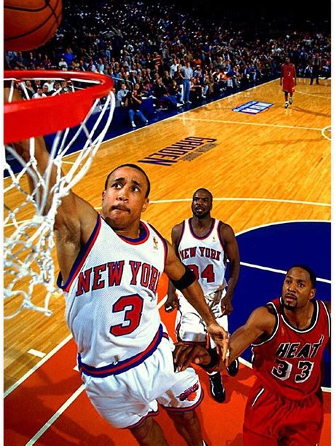 "John Starks Dunk" Poster by redhairprts | Redbubble