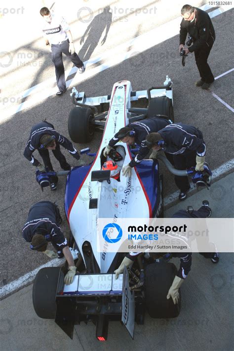 Robert Kubica Pol Bmw Sauber F Bmw Sauber F First Test