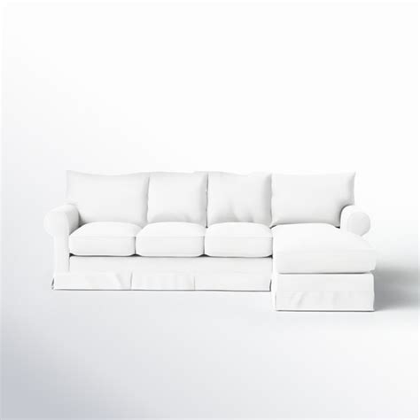 Friedman Piece Upholstered Sleeper Sectional Reviews Birch Lane