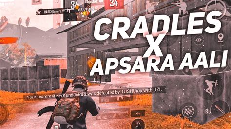 CRADLES X APSARA AALI BGMI MONTAGE OnePlus 9R 9 8T 7T 7 6T 8