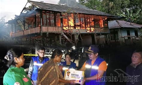 Diduga Karena Korsleting Listrik Satu Rumah Warga Ludes Terbakar