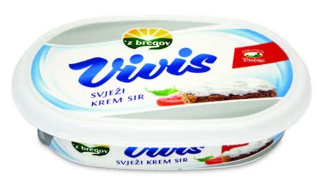 Svježi krem sir šunka ili original Vivis 125 g Tommy Akcija