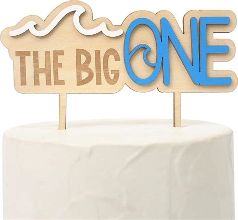 Amazon The Big One 1st Birthday Cake Topper Beach Theme Birthday