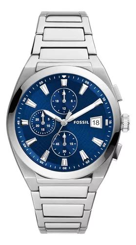 Reloj Fossil Fs Everett Para Hombres Con Acero Inoxid Color De La