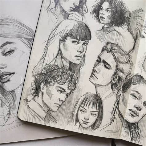 גלו 96 רעיונות של Pencil Drawings ו ציור אמנות רישום סקיצות ועוד