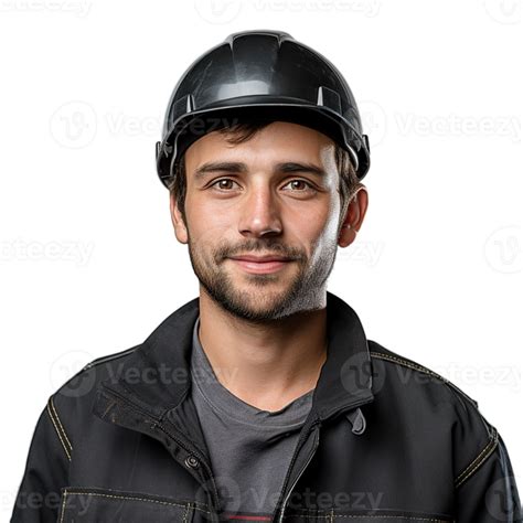 Ai Generated Portrait Of A Man In Helmet On Transparent Background Png