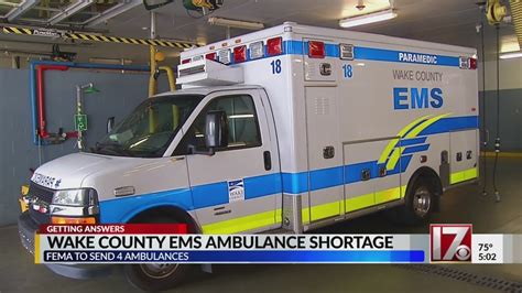 Wake County EMS Ambulance Shortage YouTube