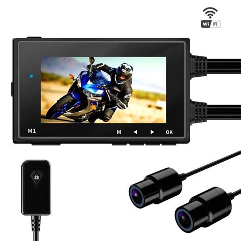 Motowolf C Mara De Salpicadero M1 Para Motocicleta Videoc Mara DVR De