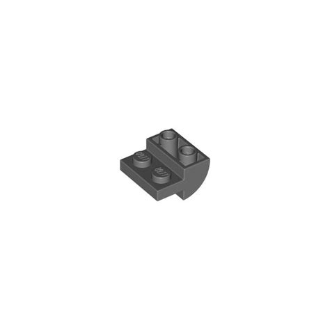 LEGO Dark Stone Gray Slope 2 X 2 X 1 Curved Inverted 1750 Brick Owl