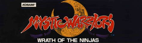 Mystic Warriors Arcade Marquee – 26″ x 8″ – Arcade Marquee Dot Com