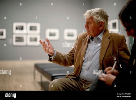 Veteran British Conflict Photographer Don Mccullin Speaks During An