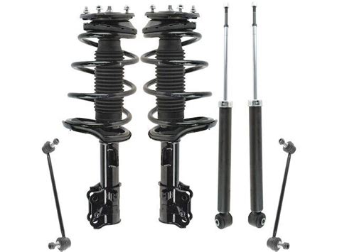 Front And Rear Shock Strut Coil Spring Sway Bar Link Kit Fits Rio