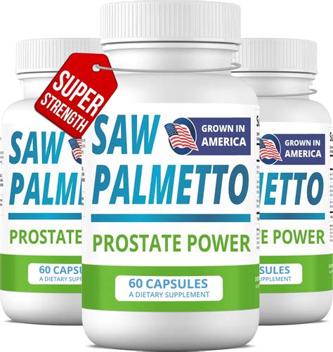 Amazon Saw Palmetto Extract For Men Prostate Health Supplement