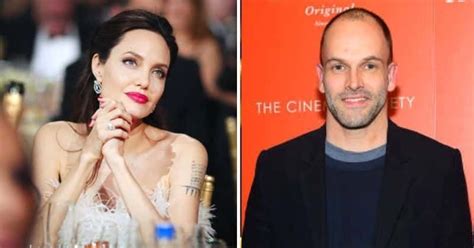 Is Angelina Jolie dating Jonny Lee Miller? Actress visits ex-husband's ...