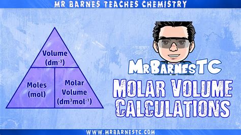 Molar Volume Calculations GCSE Separate Science YouTube