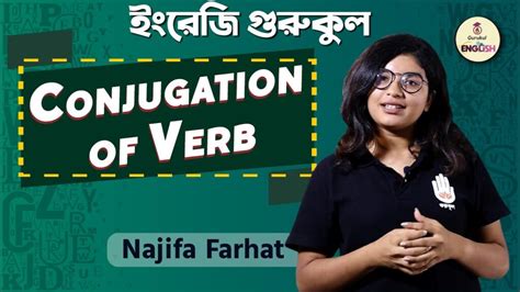 Conjugation Of Verb English Grammar English Gurukul Goln