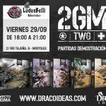 Partidas de 2GM Tactics en la tienda de Móstoles Ludus Belli Draco