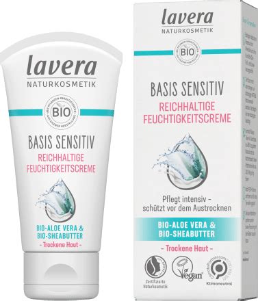 Lavera Gesichtscreme Basis Sensitiv Trockene Haut 50 Ml Dauerhaft