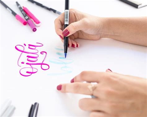 Crea Las Mejores Sombras En Lettering De Forma Correcta Con Tombow