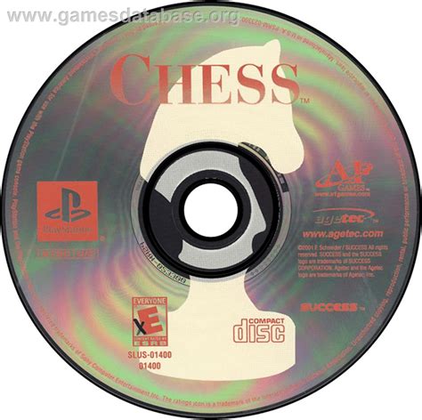 Chess Sony Playstation Artwork Disc