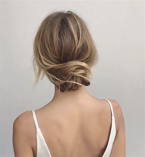 Messy Updo Hairstyles That Will Leave You Speechless Simple Wrap Textured Updo Hairstyle Artofit