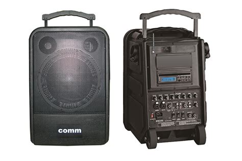 Dual Channel Portable Pa Amplifier Cwr Comm Products Singapore