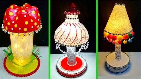 Handmade Lamp Lampshade Made With Recycled Plastic Bottle Best Out