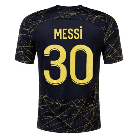 Lionel Messi Paris Saint-Germain (PSG) 22/23 Fourth Jersey by Nike ...